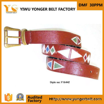 Fashionable Womens Embroidered Belt of Factory Wholesale